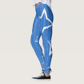 Stars patroon leggings (Links)