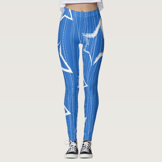 Stars patroon leggings (Voorkant)