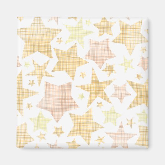 Stars patroon magneet (Voorkant)