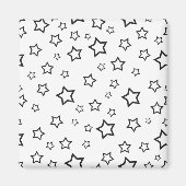 Stars patroon magneet (Voorkant)