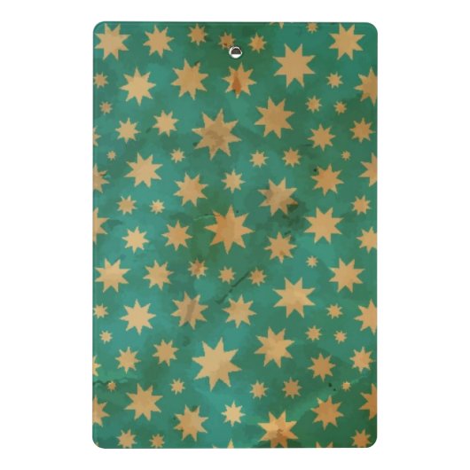Stars patroon mini klembord (Achterkant)