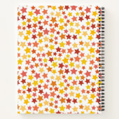 Stars patroon notitieboek (Achterkant)