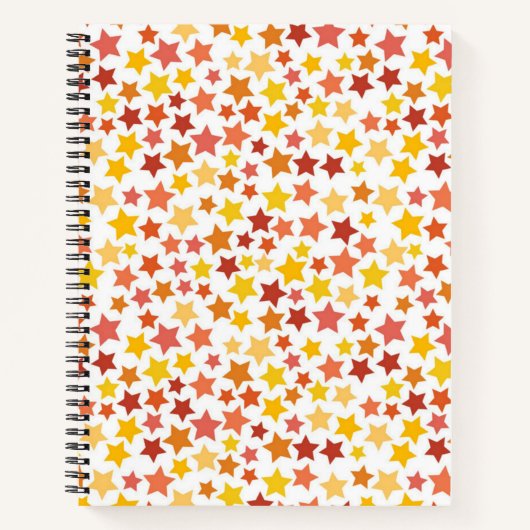 Stars patroon notitieboek (Voorkant)
