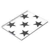 Stars patroon notitieboek (Linkerzijde)