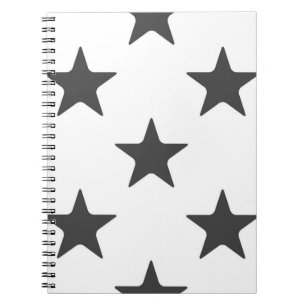 Stars patroon notitieboek