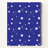 Stars patroon notitieboek (Achterkant)