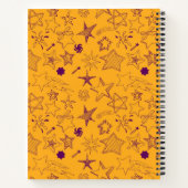 Stars patroon notitieboek (Achterkant)