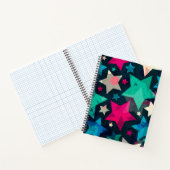 Stars patroon notitieboek (Binnen)