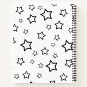 Stars patroon notitieboek (Achterkant)