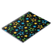 Stars patroon notitieboek (Linkerzijde)