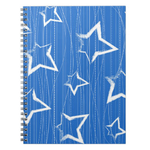 Stars patroon notitieboek