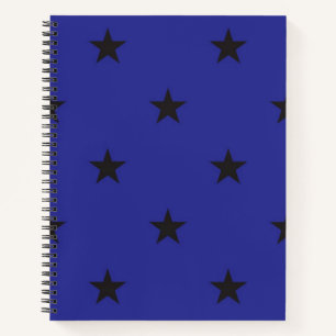 Stars patroon notitieboek