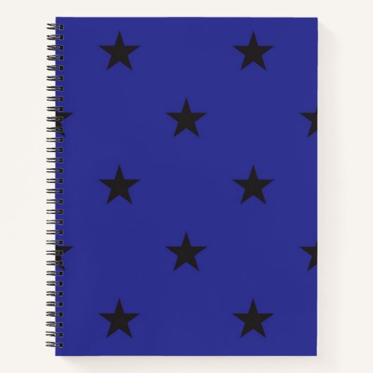 Stars patroon notitieboek (Voorkant)