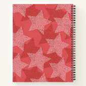 Stars patroon notitieboek (Achterkant)