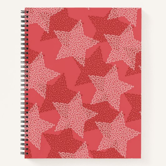 Stars patroon notitieboek (Voorkant)