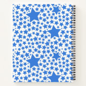 Stars patroon notitieboek (Achterkant)