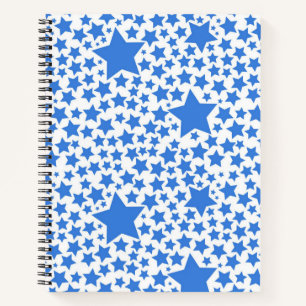 Stars patroon notitieboek