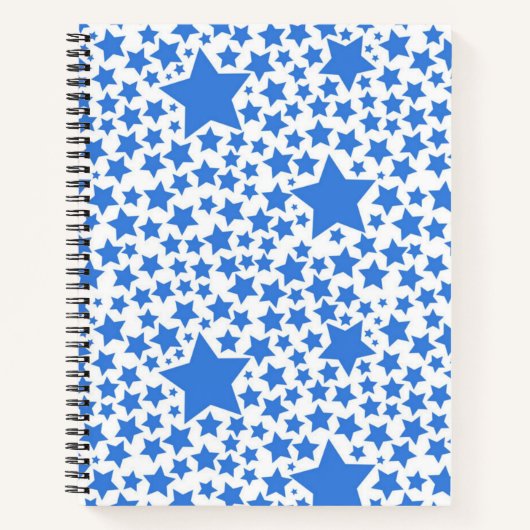 Stars patroon notitieboek (Voorkant)