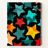 Stars patroon notitieboek (Achterkant)