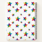 Stars patroon notitieboek (Achterkant)
