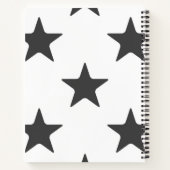 Stars patroon notitieboek (Achterkant)