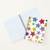 Stars patroon notitieboek (Binnen)