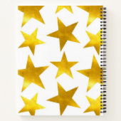 Stars patroon notitieboek (Achterkant)