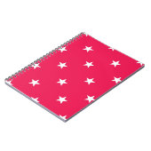 Stars patroon notitieboek (Linkerzijde)
