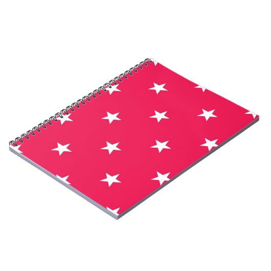 Stars patroon notitieboek (Linkerzijde)