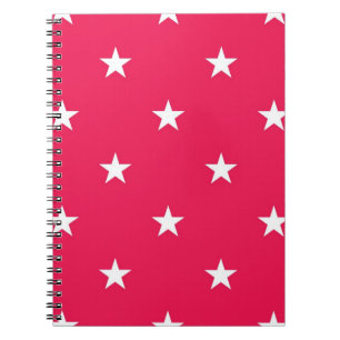 Stars patroon notitieboek