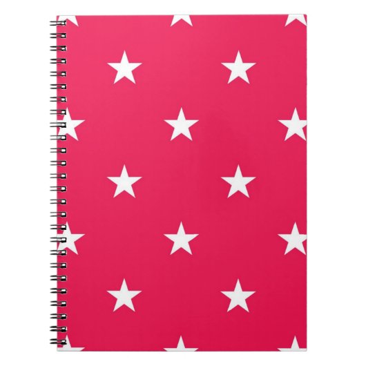 Stars patroon notitieboek (Voorkant)