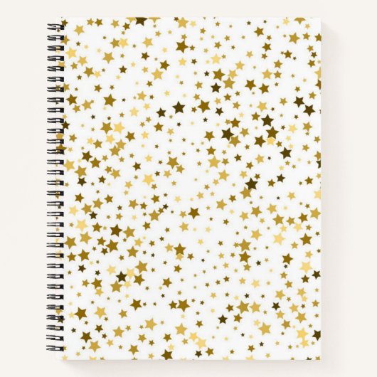 Stars patroon notitieboek (Voorkant)