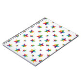 Stars patroon notitieboek (Linkerzijde)