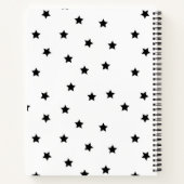 Stars patroon notitieboek (Achterkant)