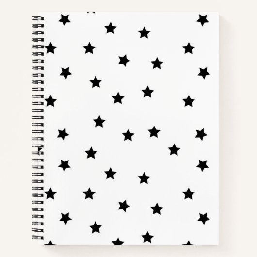 Stars patroon notitieboek (Voorkant)