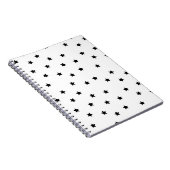 Stars patroon notitieboek (Rechterzijde)