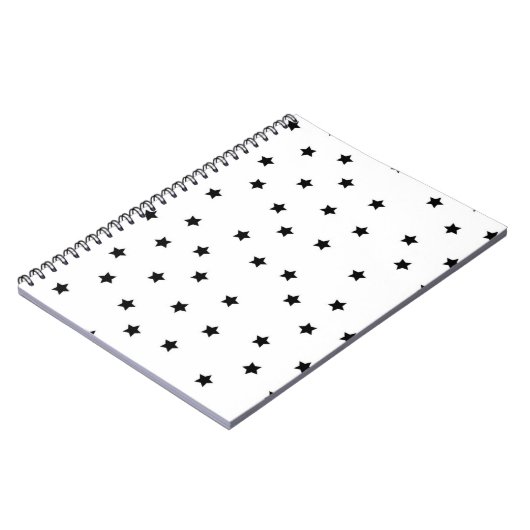 Stars patroon notitieboek (Linkerzijde)