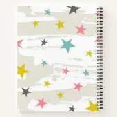 Stars patroon notitieboek (Achterkant)