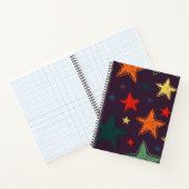 Stars patroon notitieboek (Binnen)