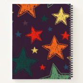 Stars patroon notitieboek (Achterkant)