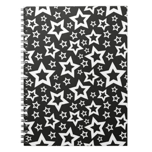 Stars patroon notitieboek (Voorkant)