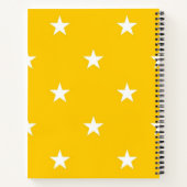 Stars patroon notitieboek (Achterkant)