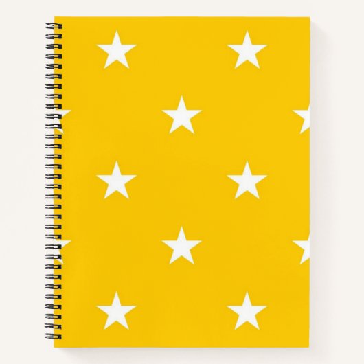 Stars patroon notitieboek (Voorkant)