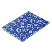 Stars patroon notitieboek (Linkerzijde)