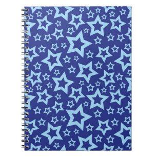 Stars patroon notitieboek