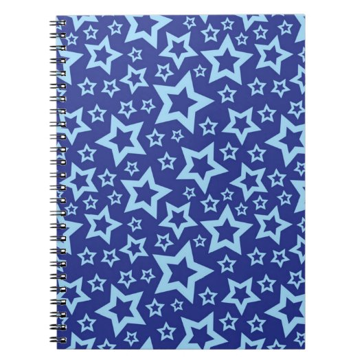 Stars patroon notitieboek (Voorkant)