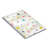 Stars patroon notitieboek (Rechterzijde)