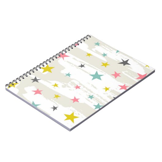 Stars patroon notitieboek (Linkerzijde)