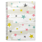 Stars patroon notitieboek (Voorkant)
