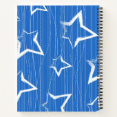 Stars patroon notitieboek (Achterkant)